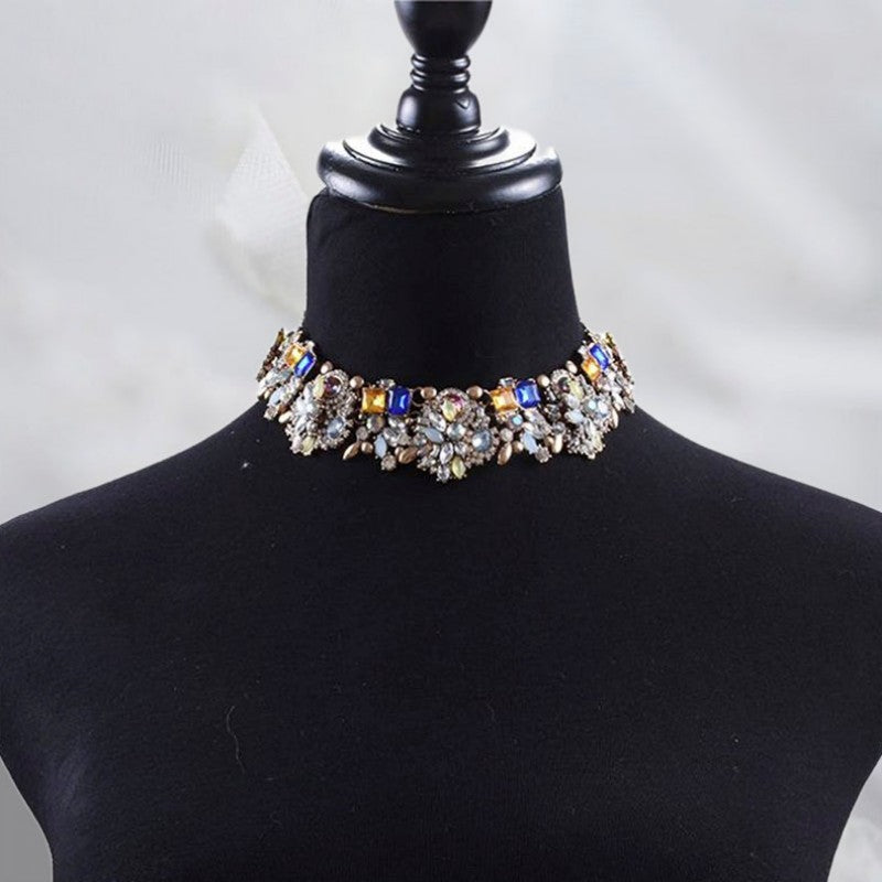 Lilly ketting Frozen - hart, sneeuwvlok, kristal - zilver - blauw Lilly ketting Frozen - hart, sneeuwvlok, kristal - zilver - blauw
