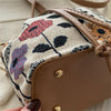 Vintage Tas Met Bloemmotief