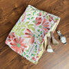 Vintage Geborduurde Tas Met Bloemen