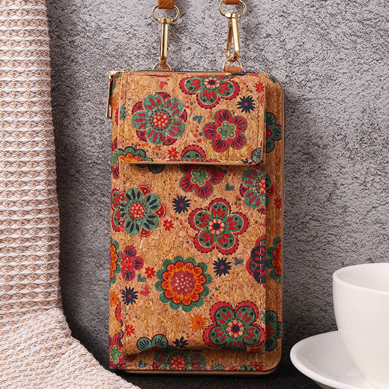 Vintage Tas Met Bloemenprint