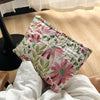 Vintage Geborduurde Tas Met Bloemen