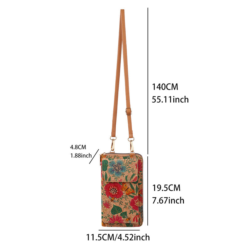 Vintage Tas Met Bloemenprint