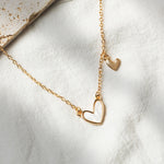 Boheemse Hart Hanger Ketting