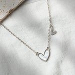 Boheemse Hart Hanger Ketting