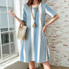 Casual Gestreepte Jurk