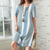 Casual Gestreepte Jurk