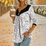 Casual Blouse Met Bloemenprint