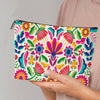Casual Tas Met Bloemenprint