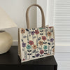 Vintage Tas Met Bloemmotief