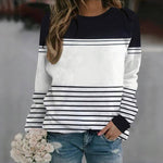 Casual Gestreept Sweatshirt