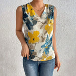 Tanktop Met Vintage Bloemenprint