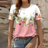 T-Shirt Met Bloemenprint