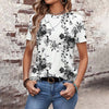 Vintage T-Shirt Met Bloemenprint