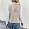 Casual Vest In Effen Kleur