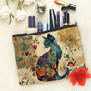 Vintage Tas Met Kattenprint