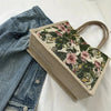 Vintage Tas Met Bloemmotief