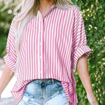 Casual Gestreepte Blouse