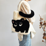 Creatieve Kattenpluchen Tas