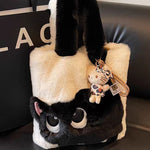 Creatieve Kattenpluchen Tas