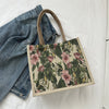 Vintage Tas Met Bloemmotief