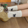 Casual Sokken Met Kattenprint