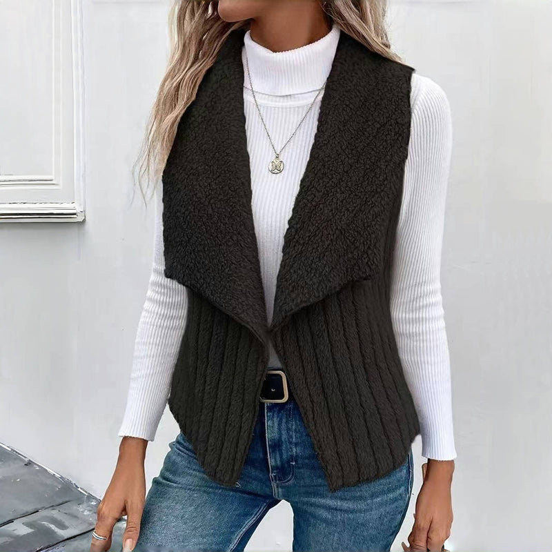 Casual Vest In Effen Kleur