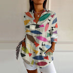 Creatieve Vintage Blouse