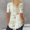 Elegante Blouse Met Bloemenprint