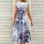 Vintage Bloemenprint Jurk