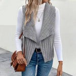 Casual Vest In Effen Kleur