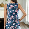 Casual Tanktop Met Bloemenprint