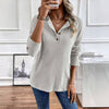 Casual Effen Kleur Sweatshirt