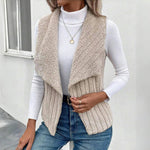 Casual Vest In Effen Kleur