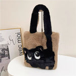 Creatieve Kattenpluchen Tas