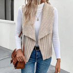 Casual Vest In Effen Kleur