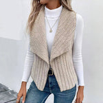 Casual Vest In Effen Kleur