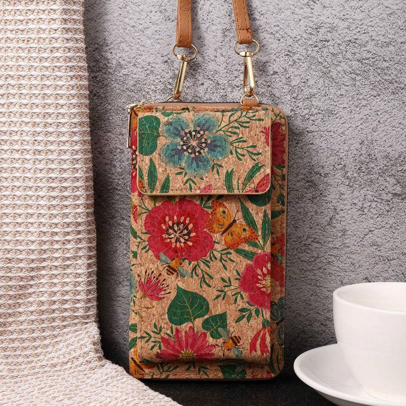 Vintage Tas Met Bloemenprint