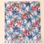 Casual Sjaal Met Bloemenprint