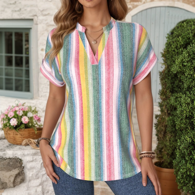 Vintage Blouse Met Print