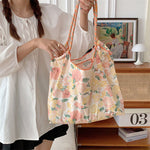 Casual Tas Met Bloemenprint