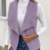 Casual Vest In Effen Kleur