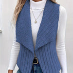 Casual Vest In Effen Kleur