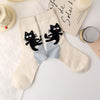 Casual Sokken Met Kattenprint