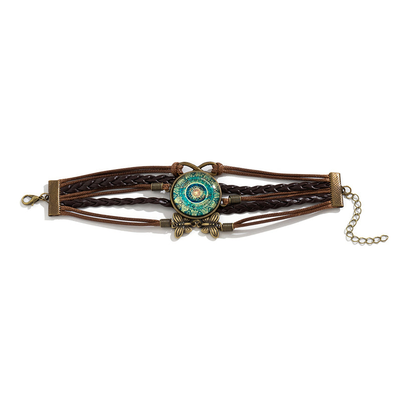 Vintage Gevlochten Armband