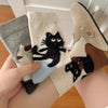 Casual Sokken Met Kattenprint