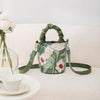 Vintage Tas Met Bloemmotief