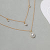 Vintage Ketting Met Waterdruppel Hanger