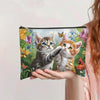 Casual Tas Met Kattenpatroon