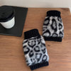 Luipaardprint Warme Handschoenen