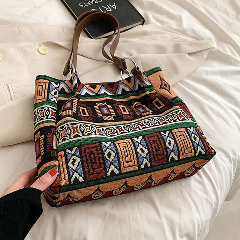 Vintage Tas In Etnische Stijl